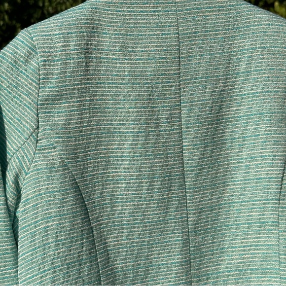 Vintage 90s y2k pastel tweed blazer - Picture 4 of 9